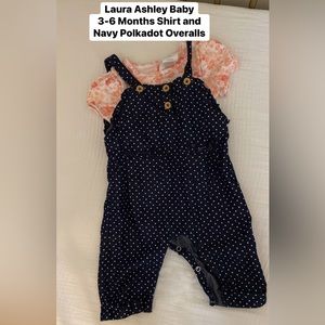 Laura Ashley Shirt & Overalls